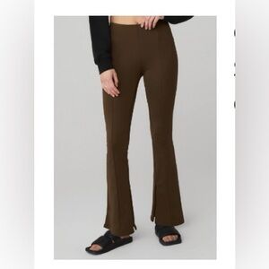 ALO Yoga Brown Flare Pants